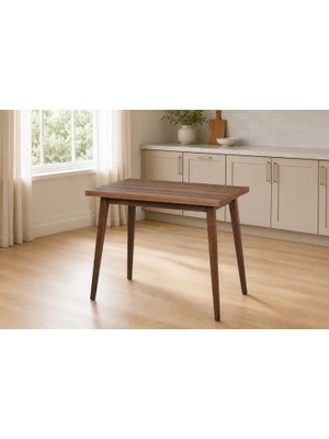 Vivense Avanos Mdf Sabit Mutfak Masası, 60X90 Cm, Ceviz Ceviz