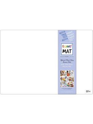 Ulora Funny Mat - Serbest Çalışma (Küçük Boy) - 33,5X48CM