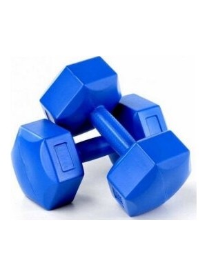 Tuğra Çelik Mrt Spor 4kg Plastik Köşeli Dambıl (2 Adet)