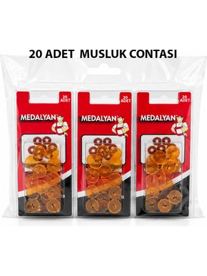 Tuğra Çelik Medalyan Dl-53 Musluk Contası - 20'li Paket