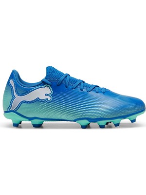 Puma Future 7 Play Fg/Ag Erkek Mavi Futbol Krampon 10793901