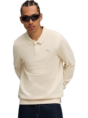 Puma Class Polo Tr Erkek Bej Günlük Stil Sweatshirt 68821787