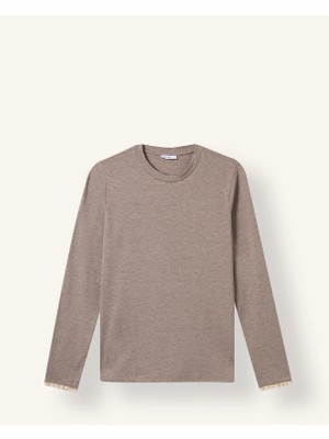 DeFacto Slim Fit Bisiklet Yaka Uzun Kollu Penye Basic Tunik I2976AX26AU