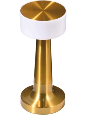 Marsilyan 1 Adet Cata Ct 8436 Denver Gold Kasa Şarjlı Masa Lambası 3 Renk