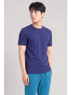 Piero Perla Nakış Detaylı Regular Fit Erkek Bisiklet Yaka T-Shirt