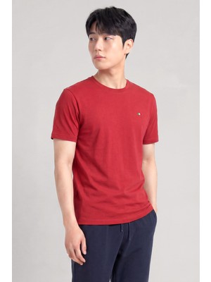 Piero Perla Nakış Detaylı Regular Fit Erkek Bisiklet Yaka T-Shirt