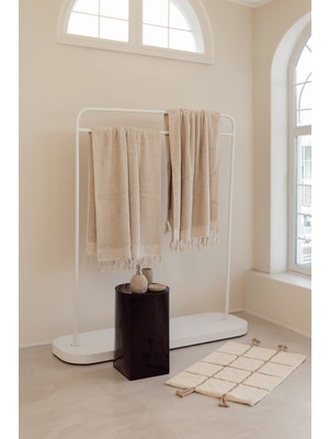 İrya Ege %100 Pamuk 2'li Banyo Havlu Seti 80X150 cm Luxe Oat