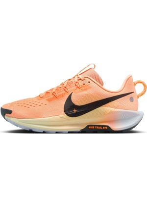 Nike React Pegasus Trail 5 Womens Running Shoes Orange Reflektörlü Kadın Doğa Yürüyüş Koşu Ayakkabısı Turuncu