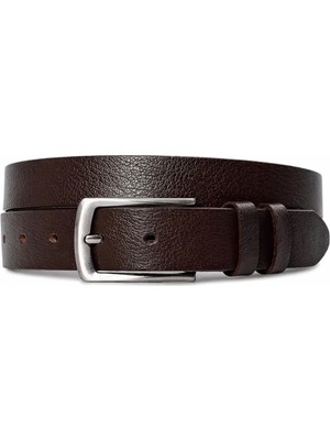 Derikem 3cm Hakiki Deri Klasik Erkek Kemeri