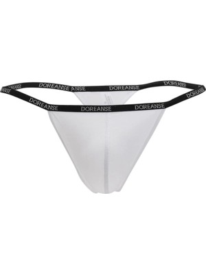 Doreanse Erkek Polyamid V Tanga G-String 1390 - Siyah
