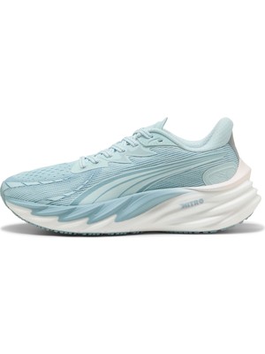 Puma Kadın / Kız Mavi Puma Velocity Nıtrotm4 Wns Mavi Kadın Yürüyüş ve Koşu Ayakkabısı