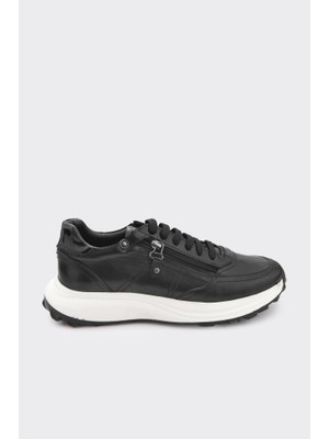 Derinet Hakiki Deri Bağcıklı Erkek Sneaker