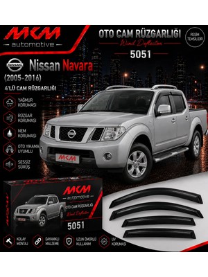 Mkm Nissan Navara Cam Rüzgarlıgı 2005/2016 Mugen Tipi [mkm Kalitesi]