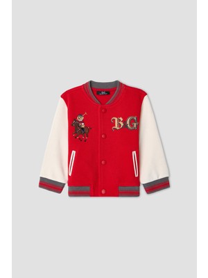 B&G Erkek Bebek Renkli Eşofman Üstü