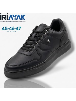 İri Ayak Iri Ayak Erkek Büyük Numara Rahat Kalıp Sneaker Spor Ayakkabı (45-46-47-48)