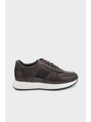 Derinet Hakiki Deri Comfort Taban Erkek Sneaker