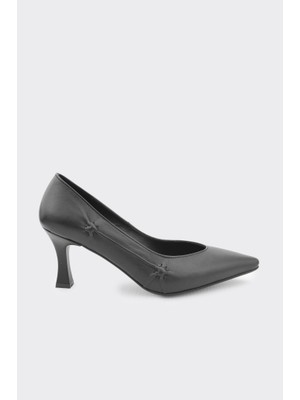 Derinet Hakiki Deri Kadın Stiletto