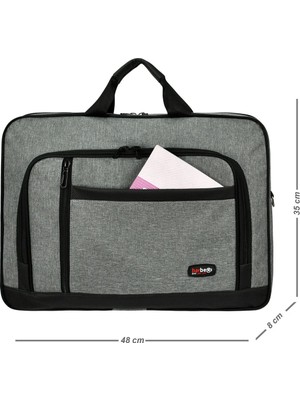 Galb Leather Cok Fonksiyonlu ve Tam Korumali 17 Inc Laptop Evrak Cantasi