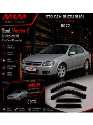 Mkm Opel Vectra C 4'lü Mugen Cam Rüzgarlık Seti