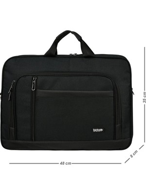 Galb Leather Cok Fonksiyonlu ve Tam Korumali 17 Inc Laptop Evrak Cantasi