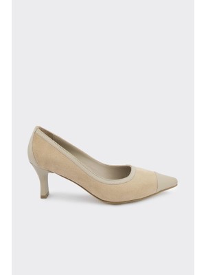 Derinet Hakiki Deri Topuklu Kadın Stiletto