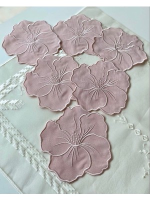 Elora Maison Hibiskus 2'li Kokteyl Peçete, Sunum Peçetesi, Bardak Altlığı