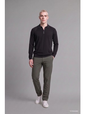 DeFacto Tailored Fit Ankle Paça Pantolon F1673AX26WN