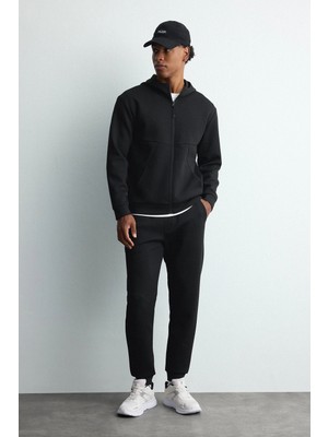 DeFacto Ultra Yumuşak Slim Fit Standart Paça Skuba Dalgıç Kumaş Jogger Eşofman Altı Z9112AZ26AU