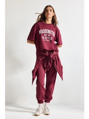 DeFacto Jogger Fit Elastik Bağlamalı Bel Basic Pamuklu Eşofman Altı F9622AX26WN
