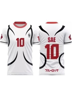 Rang Store Anime Blue Lock Itoshi Sae Japonya U-20 Unisex Tshirt Forma -Minga London