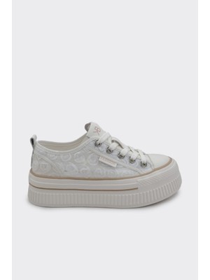 Derinet Yüksek Taban Kadın Sneaker