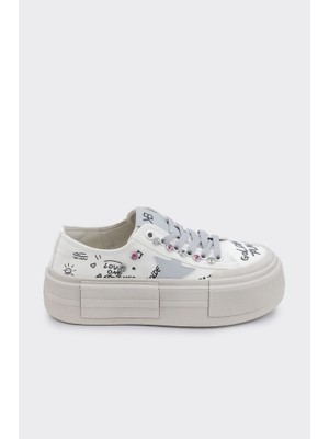 Derinet Yüksek Taban Kadın Sneaker