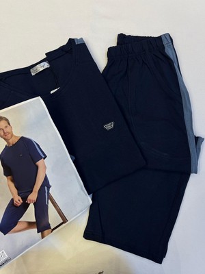 Seaes Oversleep Erkek Yazlık Kapri Pijama Takımı