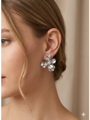 Tılsım Accesories Çiçek Küpe