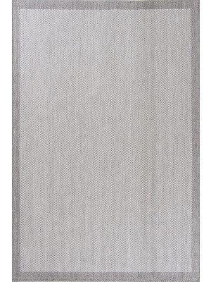 Hoom Rugs Nova 2002 Gri Ince Kaymaz Latex Tabanlı Sisal Halı