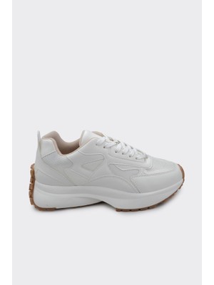 Derinet Günlük Bağcıklı Kadın Sneaker