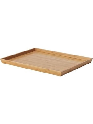 Zemira Bambu Kare Tepsi 25X33 cm Sunum Tepsi