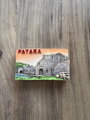 Zemira Şehir Mıknatısı, Antik Kent Temalı Dekoratif Buzdolabı Süsü