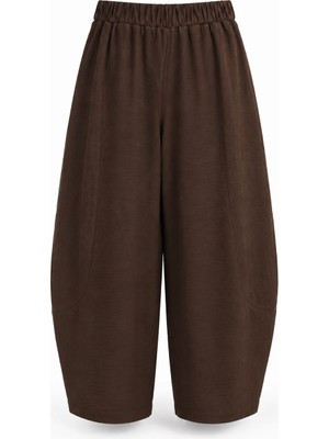 Purple By Banu Kahverengi Balon Pantolon