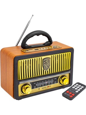 Zenviaa Magicvoice MV-112BT USB - Sd - Fm - Bluetooth Destekli Nostaljik Radyo ZENVIAA365423