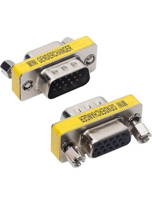 Zenviaa 15 Pin Erkek Dişi VGA Çevirici Konnektör ZENVIAA365423