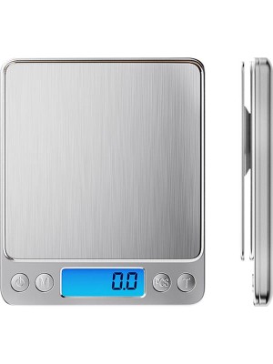 Zenviaa PM-14635 500 Gram Dijital Hassas Mutfak Terazisi (0.01 Gram Hassasiyet) ZENVIAA365423
