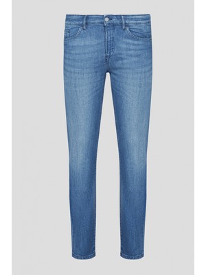 Boss Erkek Denim Normal Belli Düz Model Günlük Kullanım Lacivert Jeans 50508577-428
