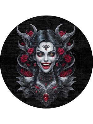 Zemira Wampe Kadife Odası Halısı Kaymaz Pamuk Tabanlı Yıkanabilir Antibakteriyel Yuvarlak Gamer, Ga