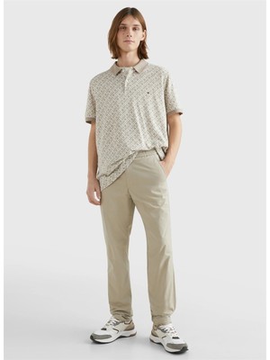 Tommy Hilfiger Erkek Dokuma Geniş Kalıp Günlük Taş Pantolon MW0MW31150-AEP