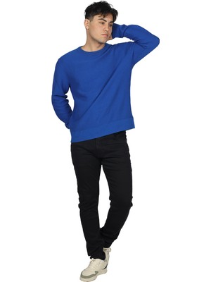 Tommy Hilfiger Erkek Denim Kumaş  Normal Bel Düz Model Siyah Jeans MW0MW33977-1B9