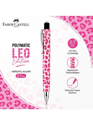 Faber Castell Polymatic Versatil 0.7 Edition Pembe