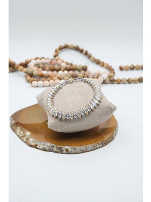 Serenite Collection Spare Silver Renk Zirkon Bileklik