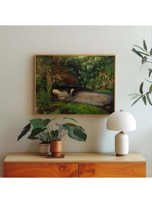 Pegziz Klasik Sanat Çerçeveli Duvar Dekoru