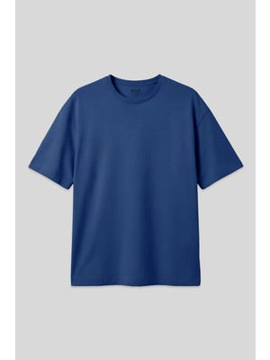 Parlament Pamuklu Kalın Yumuşak Dokulu Oversize Fit Basic Erkek T-Shirt - 88377